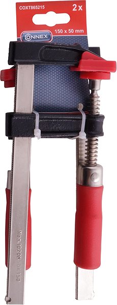 Carpenter's clamp CONNEX Carpenter's clamp 150x50mm, 2 pcs .