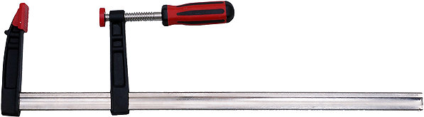 Joinery clamp CONNEX Joinery clamp 600 × 120 - 2K handle, zinc plated.