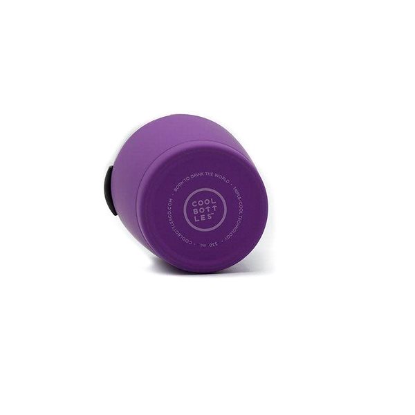 Thermal Mug Cool Bottles Stainless steel thermo mug Vivid Violet 330 ml Bottom side