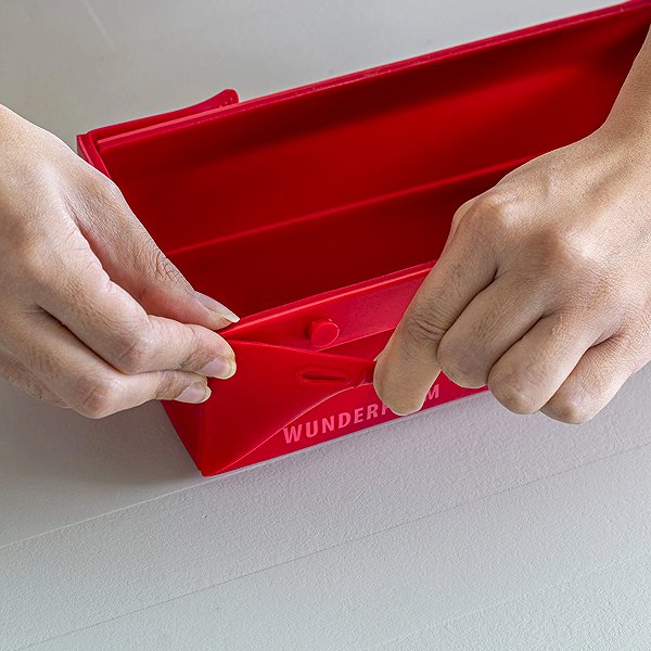 Baking Mould COOX Folding silicone mould Wunderform Frame S, red Lifestyle 2