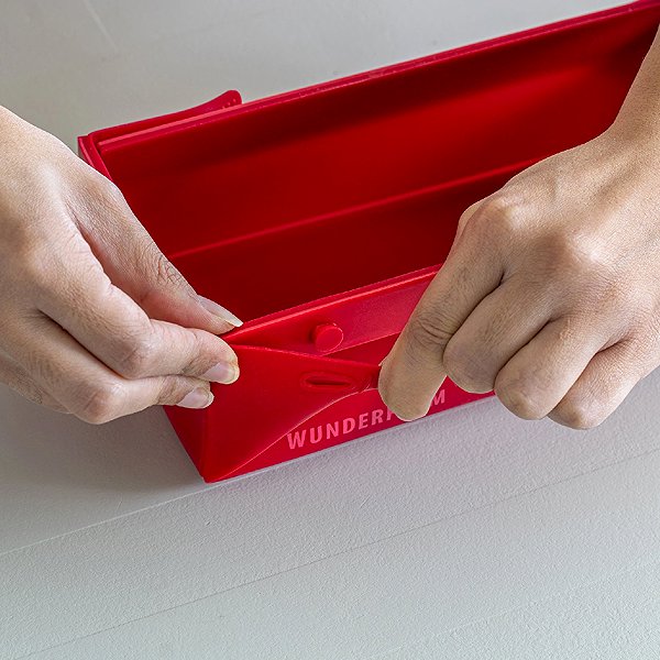 Baking Mould COOX Folding silicone mould Wunderform Frame L, red ...