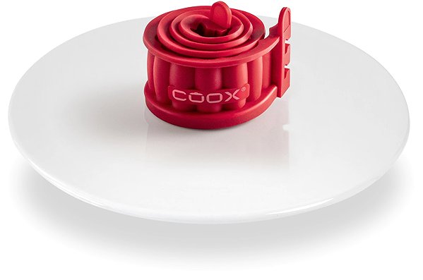 Baking Mould COOX Mini Quiche mould with porcelain base diameter 26 cm, red ...