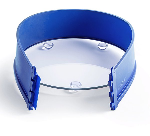 Baking Mould COOX Spring mould diameter 26 cm with glass base and feet, blue ...