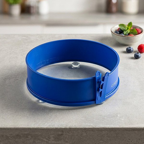 Baking Mould COOX Spring mould diameter 26 cm with glass base and feet, blue Lifestyle