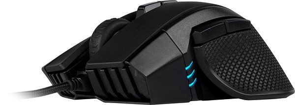 Gaming-Maus CORSAIR IRONCLAW RGB Seitlicher Anblick