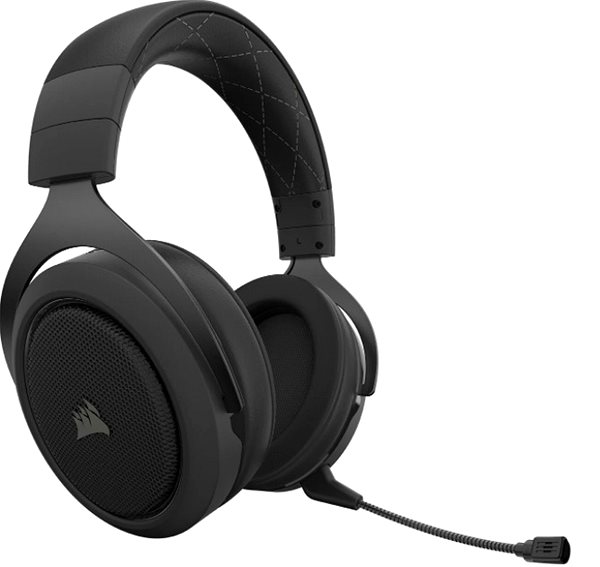Gaming Headphones Corsair HS70 PRO Wireless Carbon Lateral view