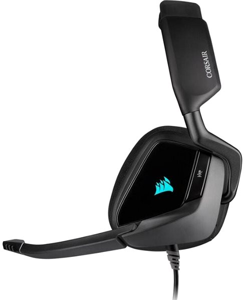 Gaming Headphones Corsair Void ELITE RGB Carbon Lateral view