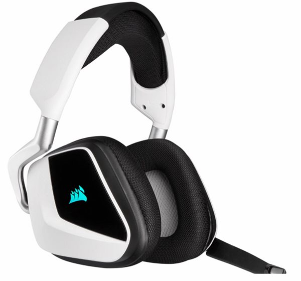 Gaming Headphones Corsair Void ELITE Wireless White Lateral view