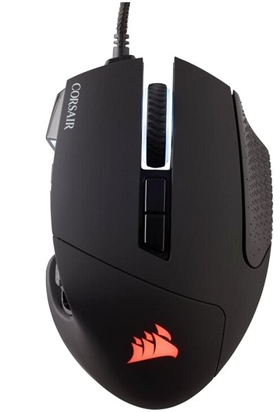 Gaming Mouse Corsair Scimitar Elite RGB, Black Screen