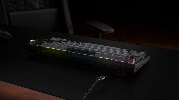Herní klávesnice Corsair K65 PLUS WIRELESS RGB Black/Gray - US ...