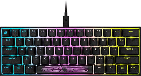 Keyboard Corsair K65 Mini RGB Cherry MX Speed - US Screen