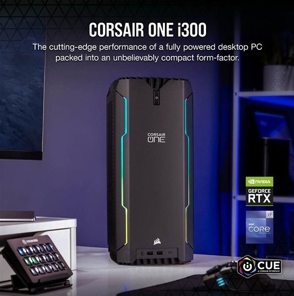 Mini PC Corsair ONE i300 (CS-9020031-PE) Jellemzők/technológia