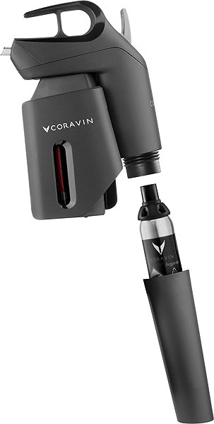 Bornyitó Coravin® Timeless Three + bortároló rendszer - Fekete ...