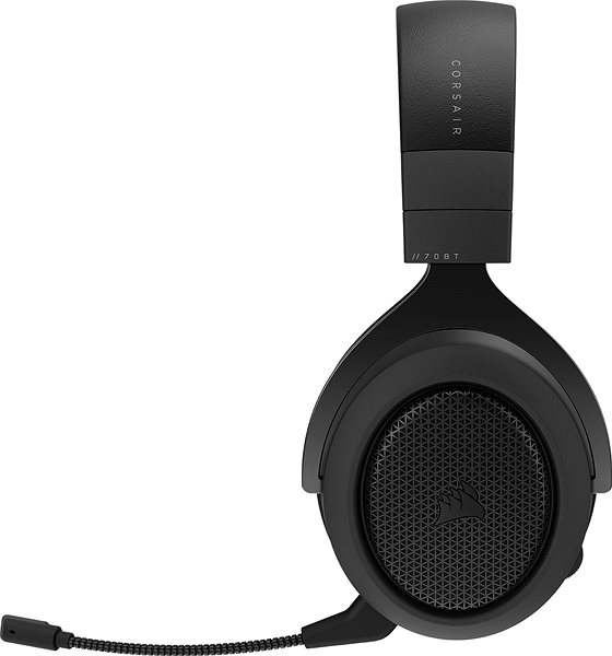 Vezeték nélküli fül-/fejhallgató Corsair HS70 Bluetooth Oldalnézet