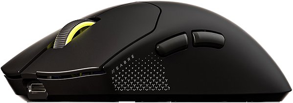 Gaming Mouse Corsair SABRE V2 PRO ULTRALIGHT WIRELESS Black ...