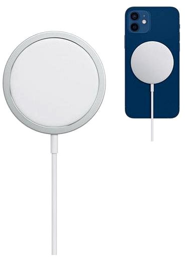 MagSafe bezdrôtová nabíjačka COTEetCI magnetická bezdrôtová nabíjačka 15 W (kompatibilná s iPhone 12 MagSafe) ...