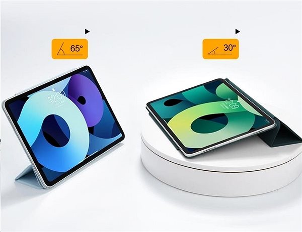 Puzdro na tablet COTEetCI magnetický kryt pre Apple iPad Pro 12.9 2018/2020/2021, ľadovo modrý Vlastnosti/technológia