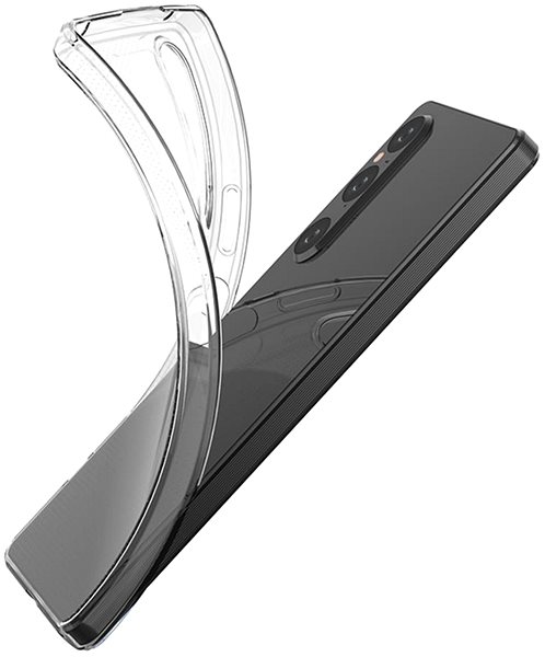 Kryt na mobil MG Ultra Clear 0,5 mm kryt na Sony Xperia 1 V, priesvitný ...