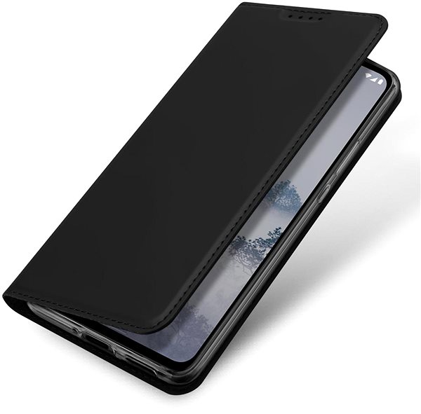 Puzdro na mobil DUX DUCIS Skin Pro knižkové kožené puzdro na Nokia X30, čierne ...