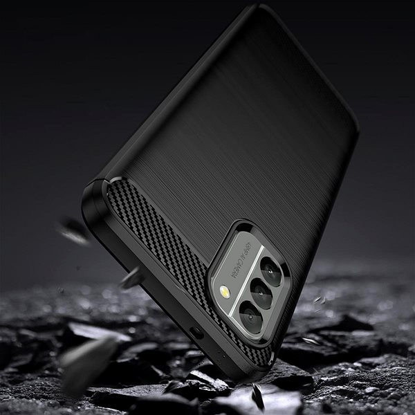 Kryt na mobil MG Carbon silikónový kryt na Nokia G400, čierny ...
