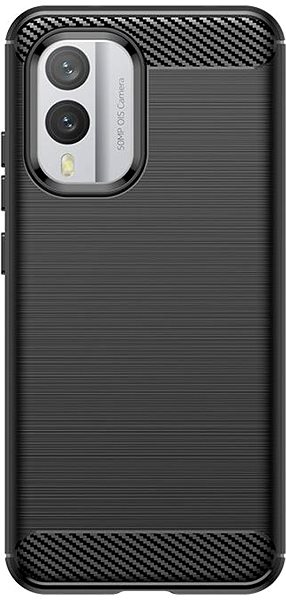 Kryt na mobil MG Carbon kryt na Nokia X30, čierny ...