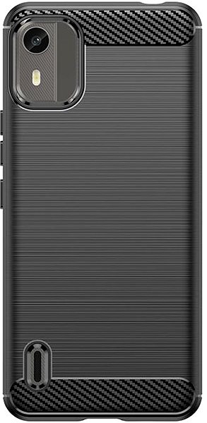 Kryt na mobil MG Carbon kryt na Nokia C12/C12 Pro/C12 Plus, čierny ...