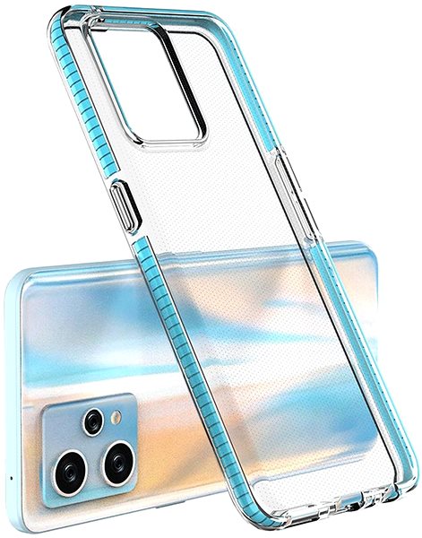 Kryt na mobil MG Spring Case silikónový kryt na Realme 9/9 Pro Plus, svetloružový ...