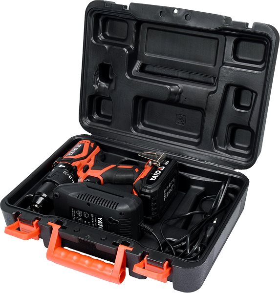Cordless Drill Yato Impact Drill AKU 18V LI-ION, 600-2000 rpm. ...