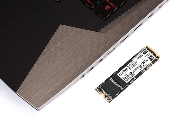 SSD-Festplatte Crucial P1 M.2 2280 SSD 500GB Lifestyle