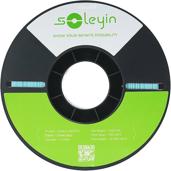 Filament Creality Soleyin Ultra PLA 1kg Ocean Blue ...