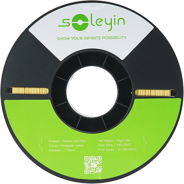Filament Creality Soleyin Ultra PLA 1 kg, Pineapple Yellow ...