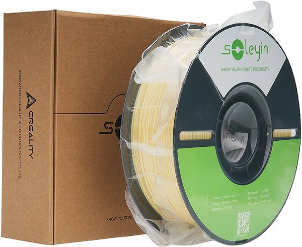 Filament Creality Soleyin Ultra PLA 1 kg, Pineapple Yellow ...