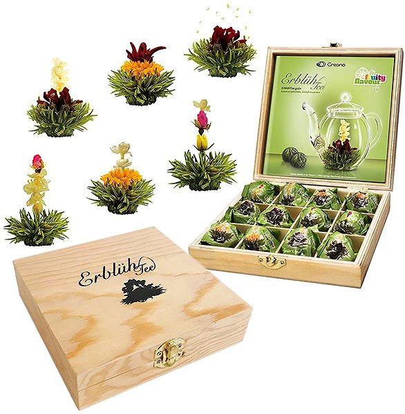 Tea Creano Green Tea Collection, 12 pcs .
