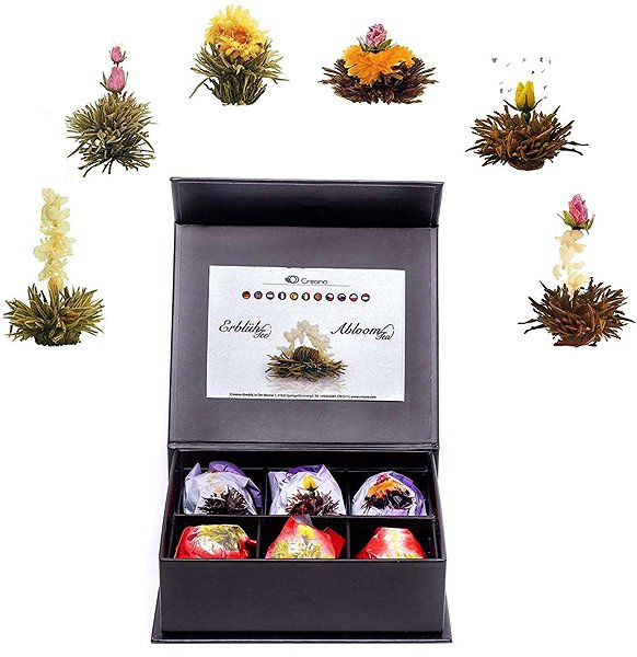 Tea Creano Black & White Tea Collection, 6 pcs .