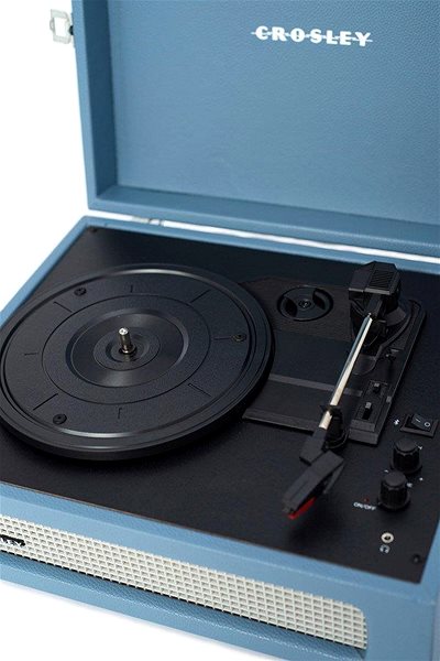 Turntable Crosley Voyager - Washed Blue Features/technology