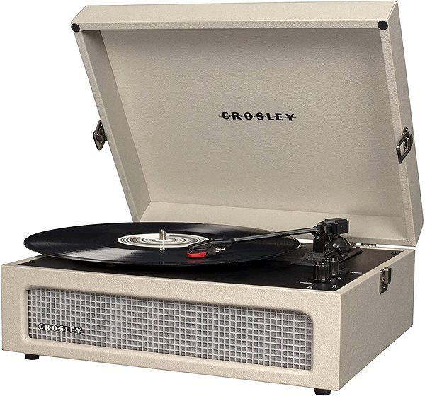 Turntable Crosley Voyager - Dune Lateral view
