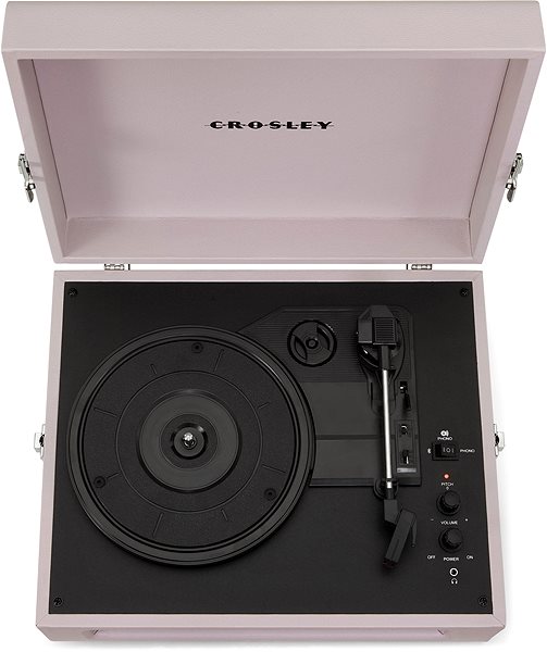 Turntable Crosley Voyager BT - Amethyst Features/technology