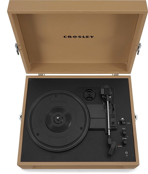 Turntable Crosley Voyager BT - Tan Features/technology