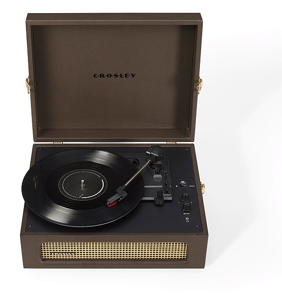 Turntable Crosley Voyager - Cocoa ...