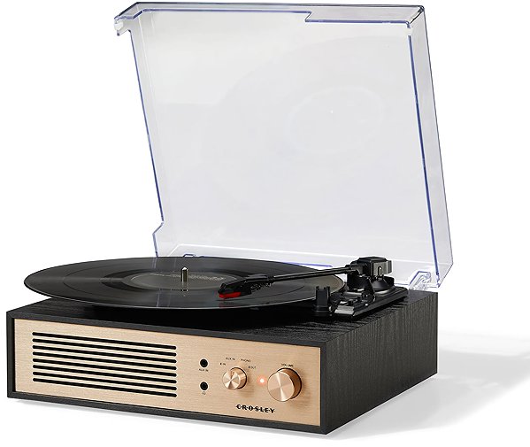 Crosley Miles record player - Black.