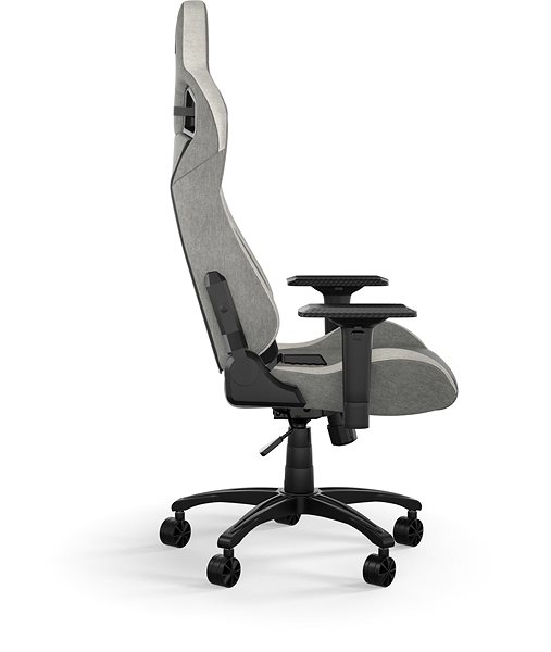 Gaming Chair Corsair T3 RUSH (2023) Fabric Grey and White ...
