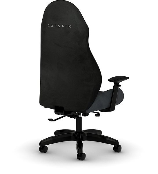 Gaming-Stuhl Corsair TC60 FABRIC Relaxed Fit - grau Rückseite