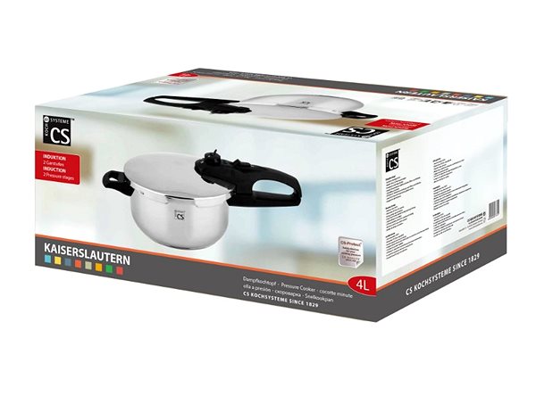 Pressure Cooker CS Solingen KAISERSLAUTERN 4l Packaging/box