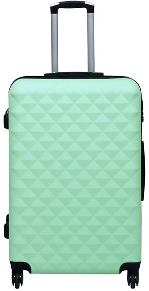 Cestovní kufr Shumee Skořepinový kufr na kolečkách, L, ABS, mátový ...