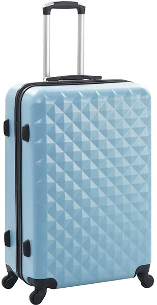 Sada kufrů Shumee Sada skořepinových kufrů na kolečkách 3 ks, ABS, modrá ...