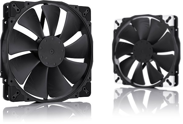 PC Fan Noctua NF-A20 PWM chromax.black.swap Lateral view