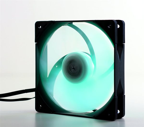 PC-Lüfter SCYTHE Kaze Flex 120 RGB PWM (800 rpm) Seitlicher Anblick