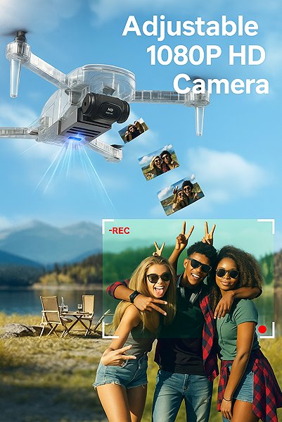 FERIETELF T28 drone with camera .
