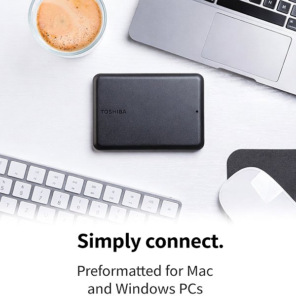 Toshiba Canvio Partner 4TB external drive.