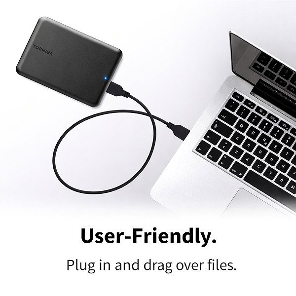 Toshiba Canvio Partner 4TB external drive.
